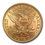 1901-S $5 Liberty Gold Half Eagle MS-65 PCGS CAC