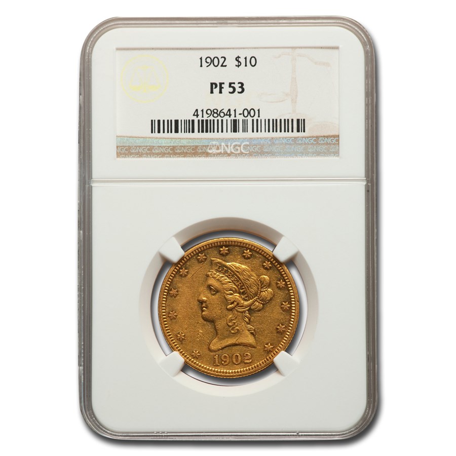 Buy 1902 $10 Liberty Gold Eagle PF-53 NGC | APMEX