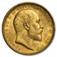 1902-1910-M Australia Gold Sovereign Edward VII BU