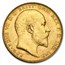 1902-1910-P Australia Gold Sovereign Edward VII BU