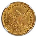 1902 $2.50 Liberty Gold Quarter Eagle MS-65 NGC