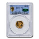 1902 $2.50 Liberty Gold Quarter Eagle PR-66 PCGS CAC