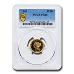 1902 $2.50 Liberty Gold Quarter Eagle PR-66 PCGS