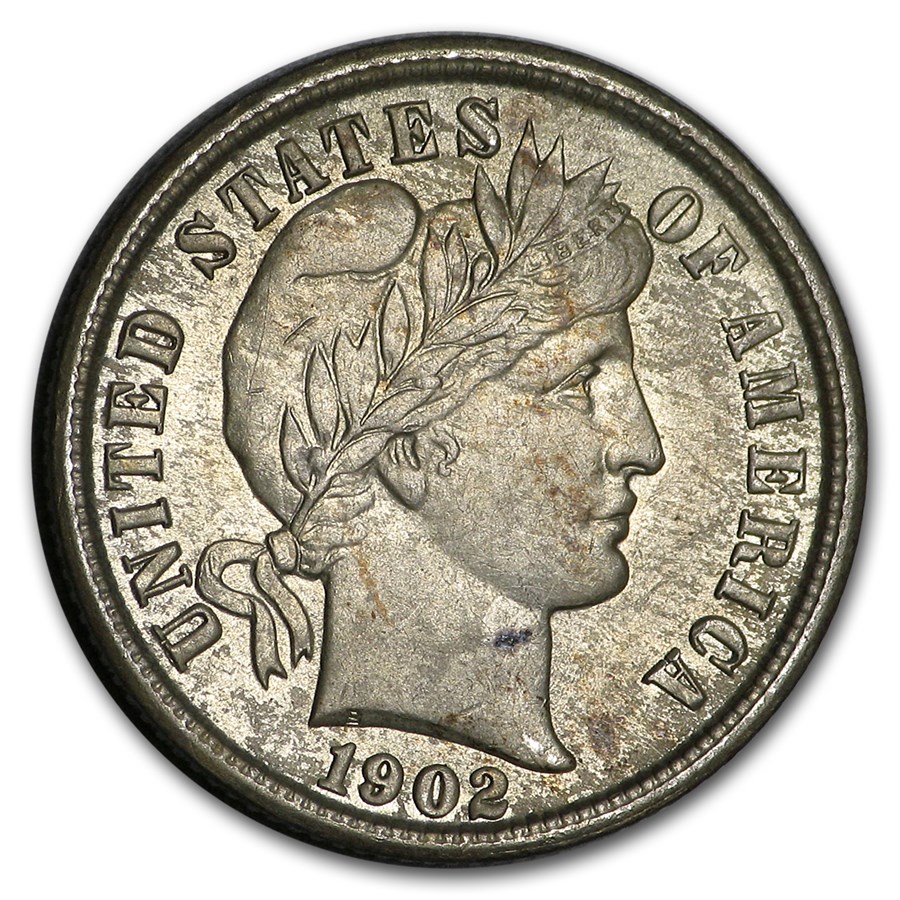 Buy 1902 Barber Dime AU | APMEX