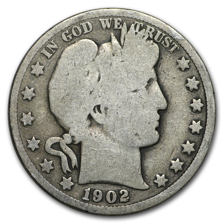 1902 Barber Half Dollar Good