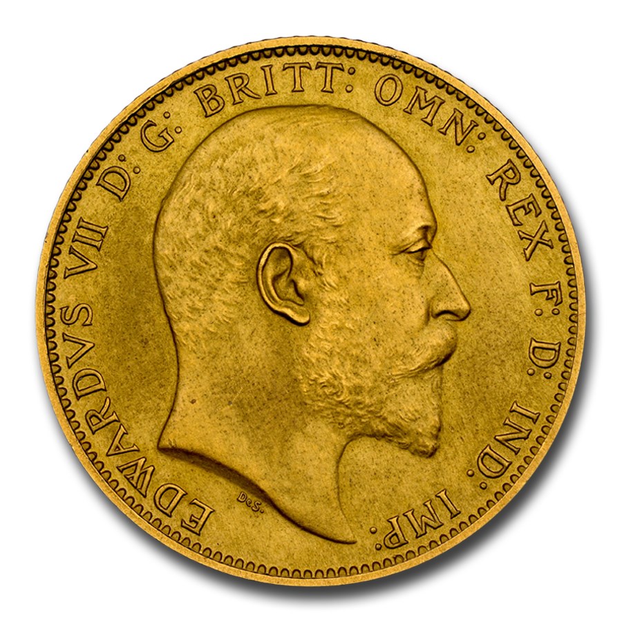 Buy 1902 Great Britain Gold Sovereign Edward VII PF-63 NGC (Matte) | APMEX