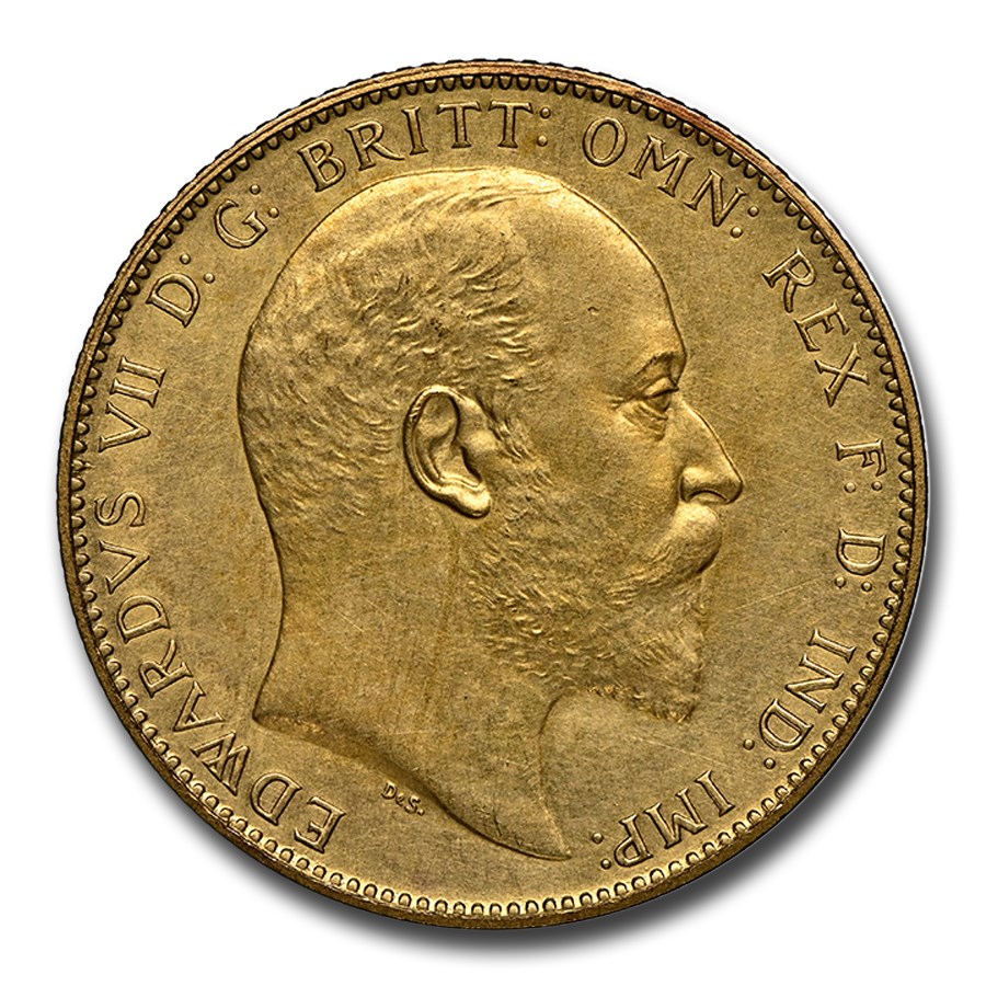 Buy 1902 Great Britain Gold Sovereign King Edward VII PR-62 NGC | APMEX