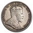 1902-H Canada Silver 25 Cents Edward VII VF