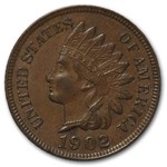 1902 Indian Head Cent AU