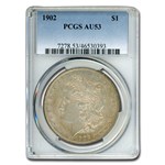 1902 Morgan Dollar AU-53 PCGS