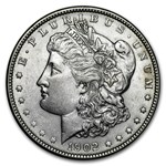 1902 Morgan Dollar AU-58