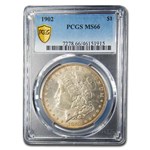 1902 Morgan Dollar MS-66 PCGS