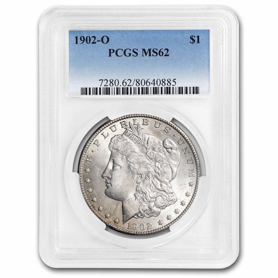 Buy 1902-O Morgan Dollar MS-62 PCGS | APMEX