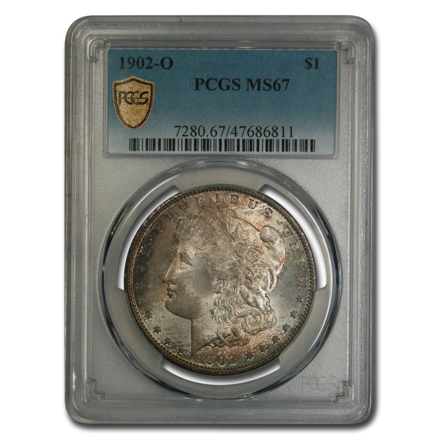 1902-O Morgan Dollar MS-67 PCGS