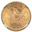 1902-S $5 Liberty Gold Half Eagle MS-66 NGC