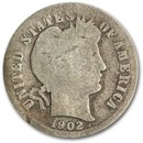 1902-S Barber Dime AG