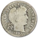 1902-S Barber Dime Good