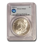 1902-S Morgan Dollar MS-63 PCGS