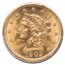 1903 $2.50 Liberty Gold Quarter Eagle MS-65 PCGS CAC