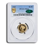 1903 $2.50 Liberty Gold Quarter Eagle PR-66 PCGS CAC