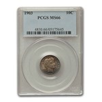 1903 Barber Dime MS-66 PCGS