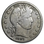 1903 Barber Half Dollar VG