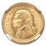 1903 Gold $1.00 Louisiana Purchase Jefferson MS-65 NGC