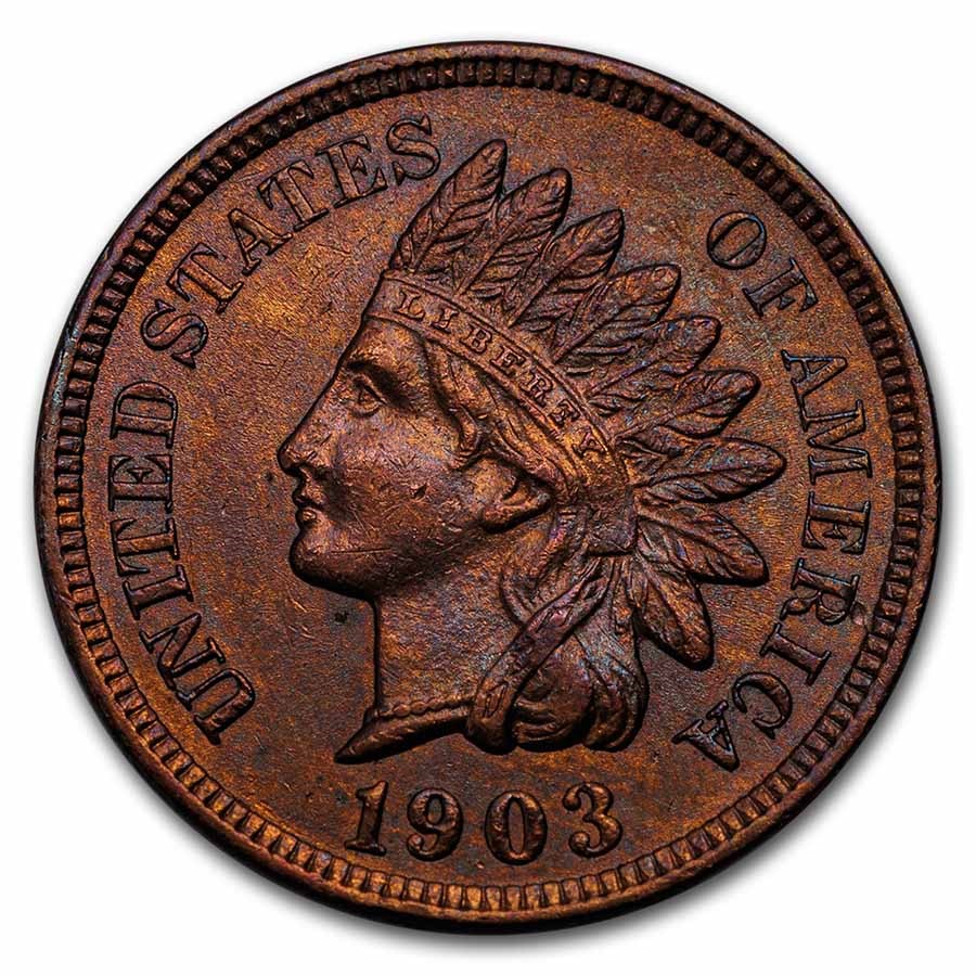 Buy 1903 Indian Head Cent Unc Details (Cleaned) | APMEX