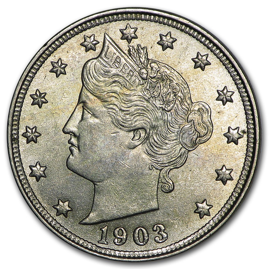 Buy 1903 Liberty Head V Nickel BU | APMEX