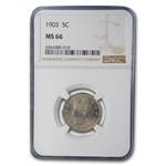 1903 Liberty Head V Nickel MS-66 NGC