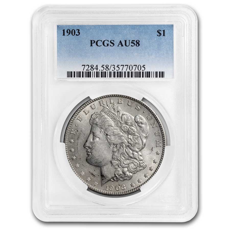 1903 Morgan Dollar AU-58 PCGS