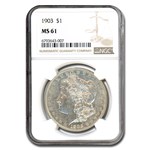 1903 Morgan Dollar MS-61 NGC