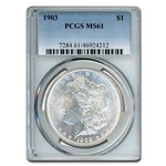 1903 Morgan Dollar MS-61 PCGS