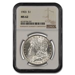 1903 Morgan Dollar MS-62 NGC