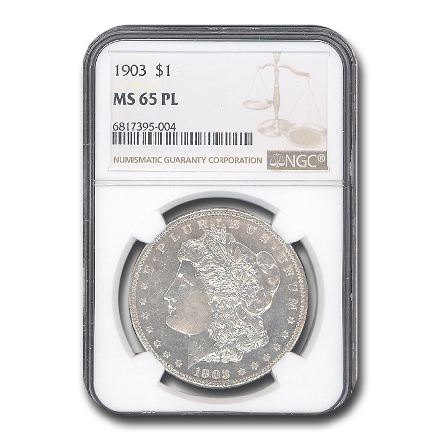 1903 Morgan Dollar PL MS-65 NGC