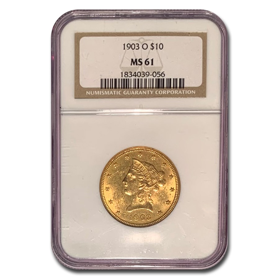 Buy 1903-O $10 Liberty Gold Eagle MS-61 NGC | APMEX