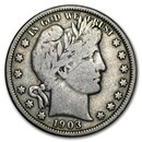 1903-O Barber Half Dollar VG