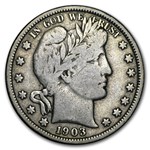 1903-O Barber Half Dollar VG