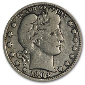 1903-O Barber Quarter Good