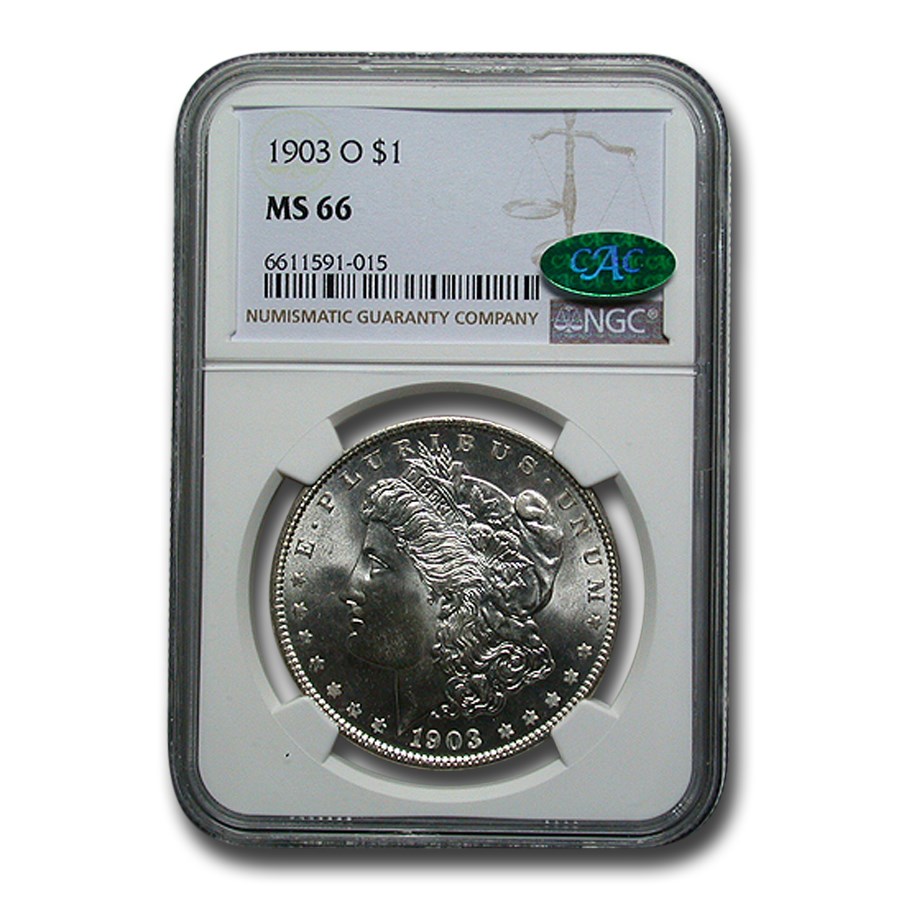 Buy 1903-O Morgan Dollar MS-66 NGC CAC | APMEX