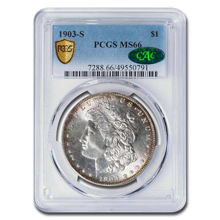 1903-S Morgan Dollar MS-66 PCGS CAC