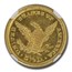 1904 $2.50 Liberty Gold Quarter Eagle MS-62 NGC (PL)