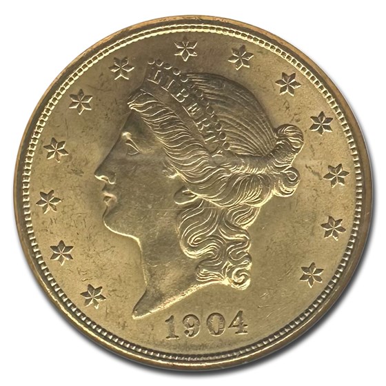 Buy 1904 $20 Liberty Gold Double Eagle MS-63 NGC | APMEX
