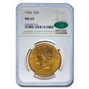 1904 $20 Liberty Gold Double Eagle MS-64 NGC CAC