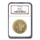 1904 $20 Liberty Gold Double Eagle MS-64* NGC