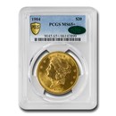 1904 $20 Liberty Gold Double Eagle MS-65+ PCGS CAC