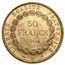 1904-A France Gold 50 Francs Angel BU