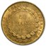 1904-A France Gold 50 Francs Angel MS-64 PCGS