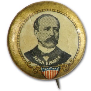 Buy 1904 Alton B. Parker Presidential Campaign Button (Celluloid) | APMEX