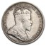 1904 Canada Silver 25 Cents Edward VII XF (Details)